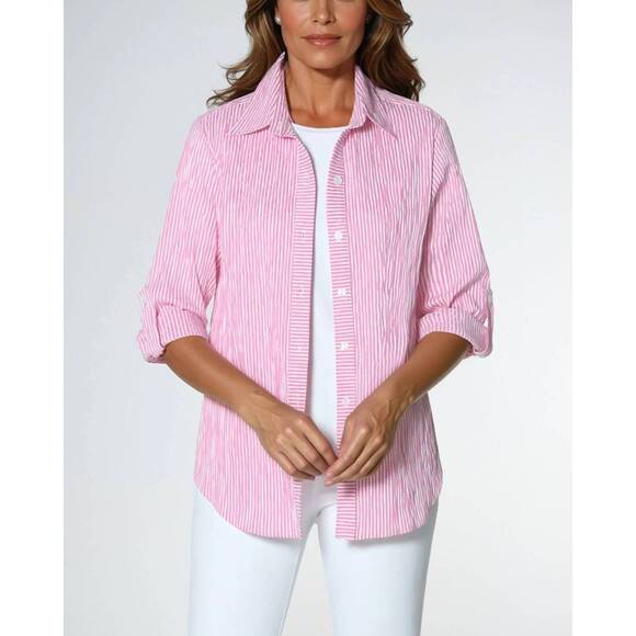 J'ENVIE/ELI Tops - NEW J'ENVIE/ELI semana button-down shirt in punch
